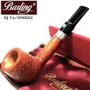 パイプ Barling 本体 バーリング ベンジャミン ライトブラウン 天然木 サンドブラスト 9mm 純銀 高級 スターリングシルバー BJ TA 1814 ...