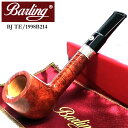 商品詳細 【Barling Pipes BJ TE 1814】 バーリングパイプならではのスターリングシルバーのライオンが輝く高級パイプです。 ボウルには天然木を使用しており、スムース仕上げの鮮やかなブラウンが上品で雰囲気のある仕上がり。 ...