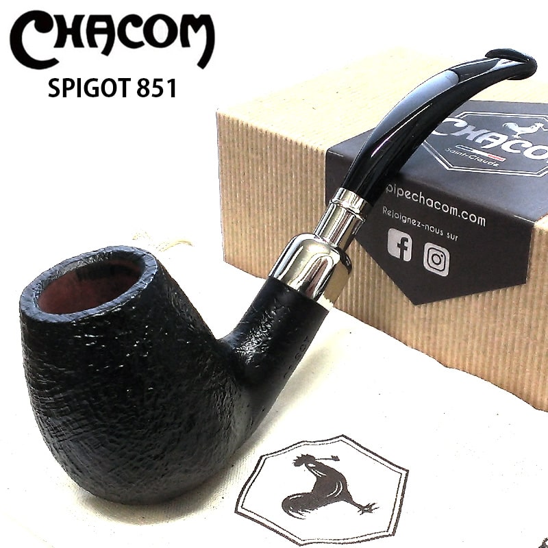 楽天Zippoタバコケース 喫煙具のハヤミパイプ シャコム スピゴット 851 サンド フルベント 喫煙具 CHACOM おしゃれ タバコ パイプ本体 かっこいい 高級 フランス製 メンズ 父の日 ギフト プレゼント