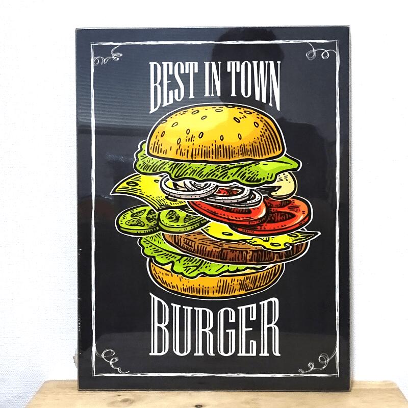 ؐ Ŕ Xܗp BEST IN TOWN BURGER v[g no[K[ 킢 AJ Ebh{[h AeB[N Ǌ|   re[W JtF  gŔ