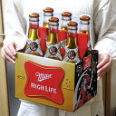 楽天Zippoタバコケース 喫煙具のハヤミブリキ看板 エンボスメタルサイン ビール Miller HIGH LIFE ダイカット おしゃれ プレート ミラービール 壁飾り アメリカン お酒 雑貨 インテリア かわいい バー 店舗