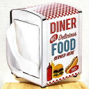 ブリキ看板 DINER FOOD アンティーク エンボスプレート かわいい ハンバーガー ホットドッグ ダイナー レトロ 壁飾り ビンテージ アメリカン 雑貨 おしゃれ 店舗 カフェ レストラン(3)
