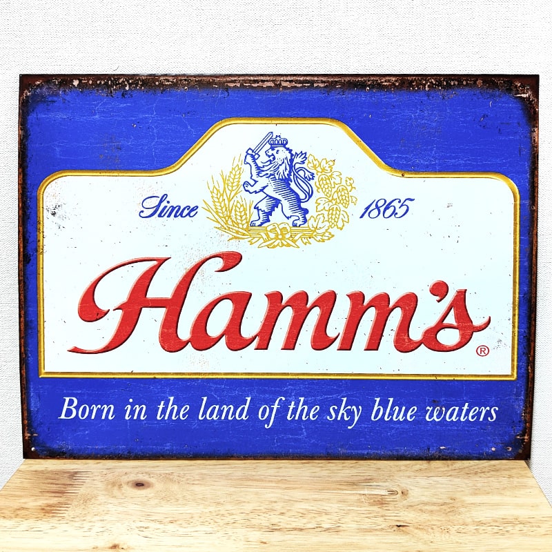 uLŔ  Hammfs Sky Blue Water ^TC nYr[ Hamm's Beer S Ǐ AJ g G 킢 AeB[N  u[ zCg bh CG[ CeA o[ JtF X X