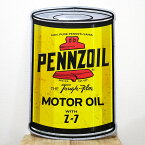 ブリキ看板 可愛い US embossed SIGN BIG PENNZOIL OIL CAN エンボスメタルサイン ペンゾイル 正規ライセンス品 ガレージ プレート 壁飾り アメリカン ダイカット おしゃれ 雑貨 インテリア ディスプレイ かわいい サーファー カフェ 店舗