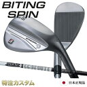 ブリヂストン バイティング スピン ウェッジ ノーメッキ仕上げ 日本正規品 TOUR AD AD75,AD95(ツアーAD AD-75,AD-95)[BITIN...