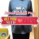 ブリキ看板 かわいい ALL YOU NEED IS LOVE ハート アメリカン 雑貨 壁飾り プレート レッド インテリア アンティーク 壁掛け 赤 カフェ...
