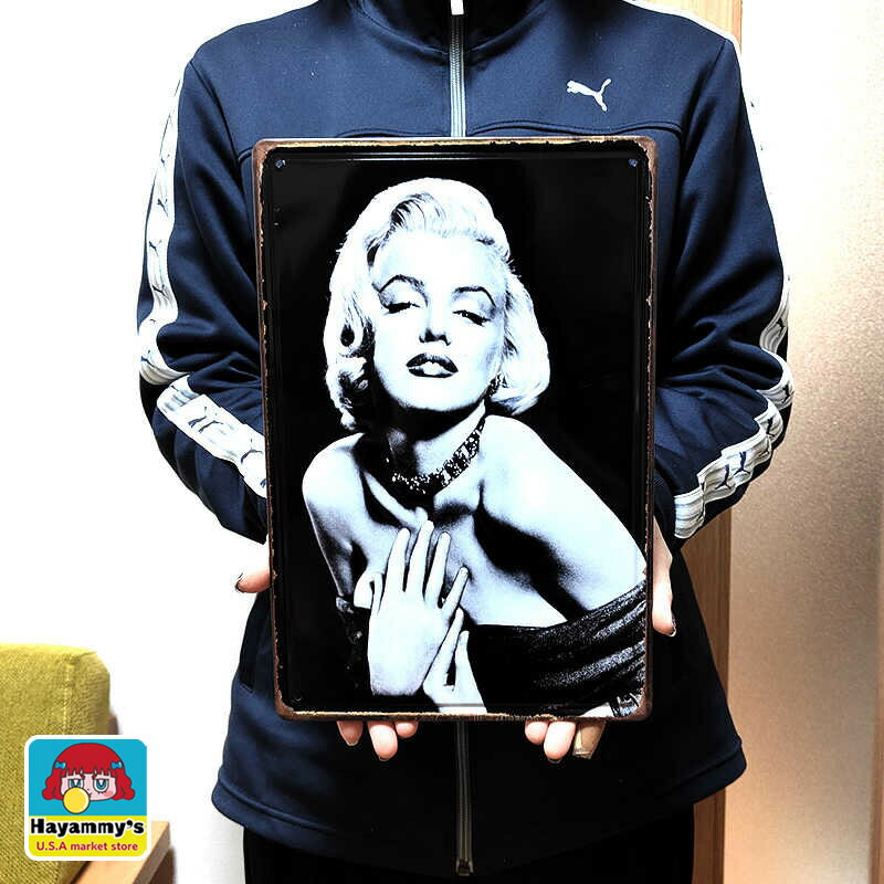 ブリキ看板 メタルエンボスプレート 美しい レトロ おしゃれ セクシー アンティーク 雑貨 壁飾り アメ..