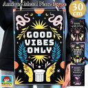 ブリキ看板 可愛い アンティーク 壁飾り インテリア FEEL THE LOVE アメリカン 雑貨 プレート GOOD VIBES ONLY ENJOY EVERY MOMENT おしゃれ ディスプレイ 壁掛け カフェ バー 店舗