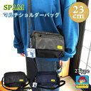 ショルダーバッグ おしゃれ SPAM かばん 肩掛け スパム かわいい 選べる ブラック ネイビー 鞄 ロゴ 軽量 マルチショルダー 通勤 通学 レディース メ...