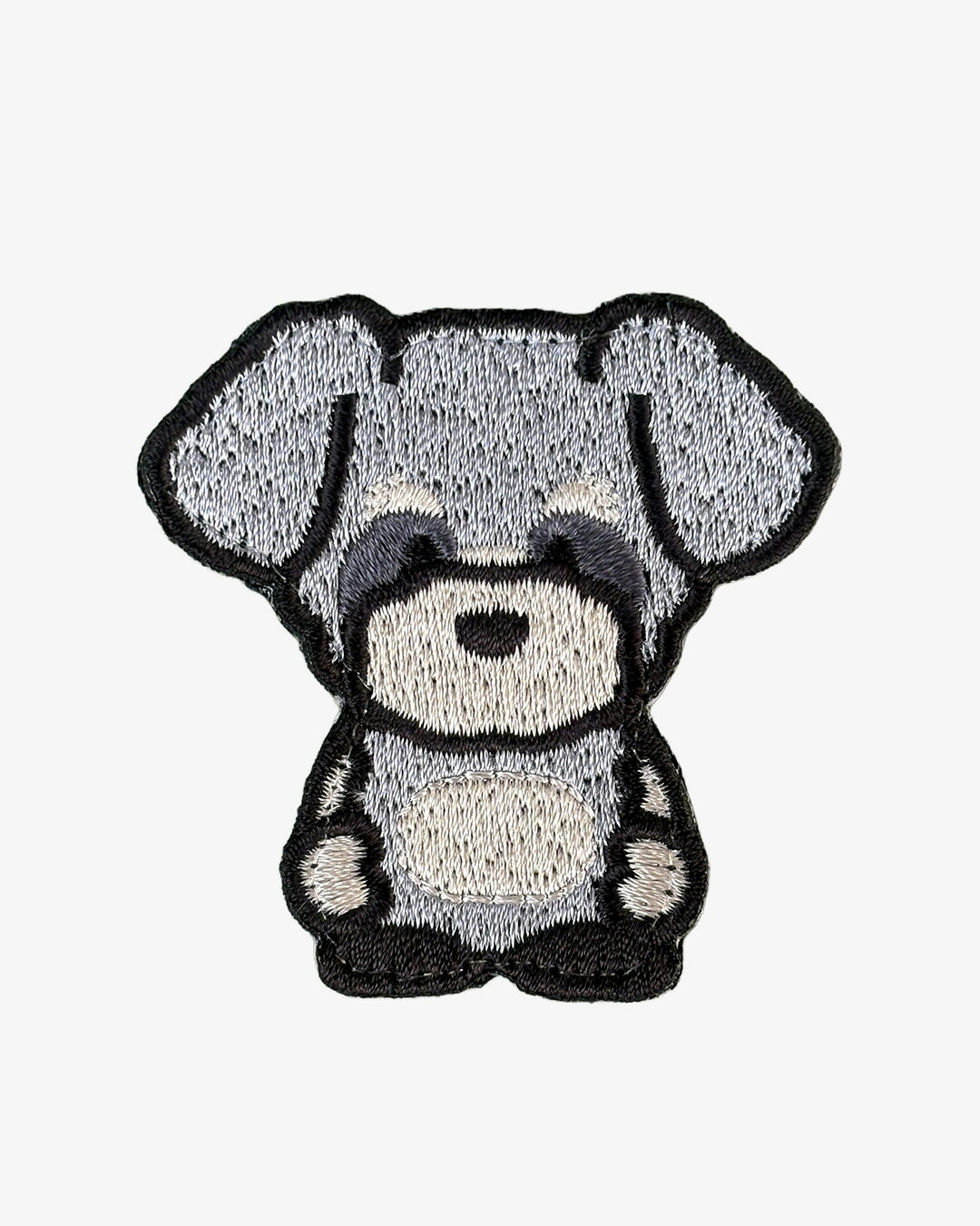 【KILONINER日本公式ショップ】 キャラクター パッチ - シュナウザー キロナイナー ワッペン 犬 猫 ハーネス リード カスタム 面ファスナー おしゃれ ミリタリー KILONINER Character Patch Schnauzer