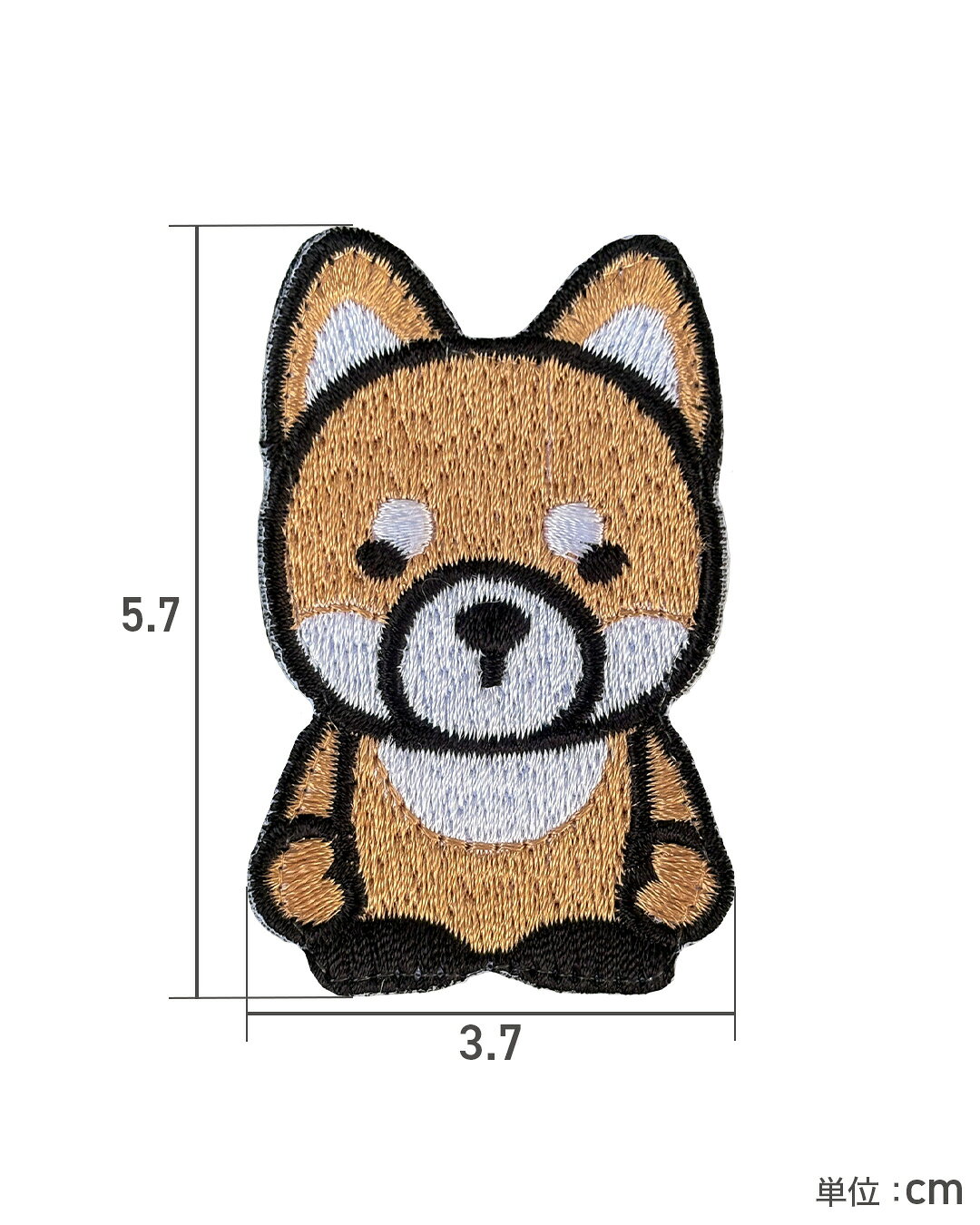 【KILONINER日本公式ショップ】 キャラクター パッチ - 柴犬 キロナイナー ワッペ...