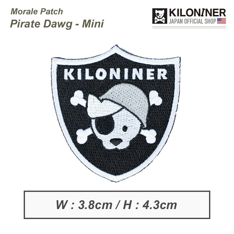 【KILONINER日本公式ショップ】 キロナイナー パッチ ワッペン ミリタリー ペット ...