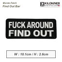 KILONINER TOP ＞ 商品一覧 ＞ パッチ 商品名【KILONINER 】Find Out Bar Morale Patch 商品説明 刺しゅう サイズ 2.6cm * 10.1cm よくあるご質問 Q. いつ発送されますか？ A. 即日発送(土日祝除く) ＞ 最短翌日お届け Q. 日時指定はできますか？ A. 可能です。決済画面にてご希望の日時をお選びください。 ご注文時の注意事項 ■北海道・沖縄・東北地域は中2日程お届け迄にお時間を要します。 その為日時ご指定いただきました場合もご希望に添えない場合がございます。 また、配送業者様の運行状況や天候によりお届け日が前後する可能性がございます。 予めご了承くださいませ。 ■ご入金順に商品確保をさせていただいております。 欠品となりました場合は、ご注文をキャンセルさせていただく場合がございます。 お早目にご入金いただきます様お願い申し上げます。 ■前入金をご選択のお客様へ ご予約納期にて商品のお手配をさせていただいております。 その為、ご予約納期迄にご入金いただけません場合はご注文をキャンセルさせていただく場合がございますので、予めご了承くださいませ。 ■環境に配慮し、当店では簡易包装にてお届けいたします。 [必読] ご注文に関する注意事項 ＞KILONINER TOP ＞ 商品一覧 ＞ パッチ