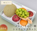 【メロン りんご 柿 シャインマスカット 詰め合せ 林フルーツ】御祝 快気祝 御礼 お見舞い 粗品 内祝 出産祝い お供 志 誕生日 季節の果物 旬 くだもの 送料無料