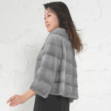 SAGA サファイア ミンク ジャケット(MJ3182)毛皮 ファー 女性用 レデイース SAGA ミンク MINK コート coat プレゼント ギフト