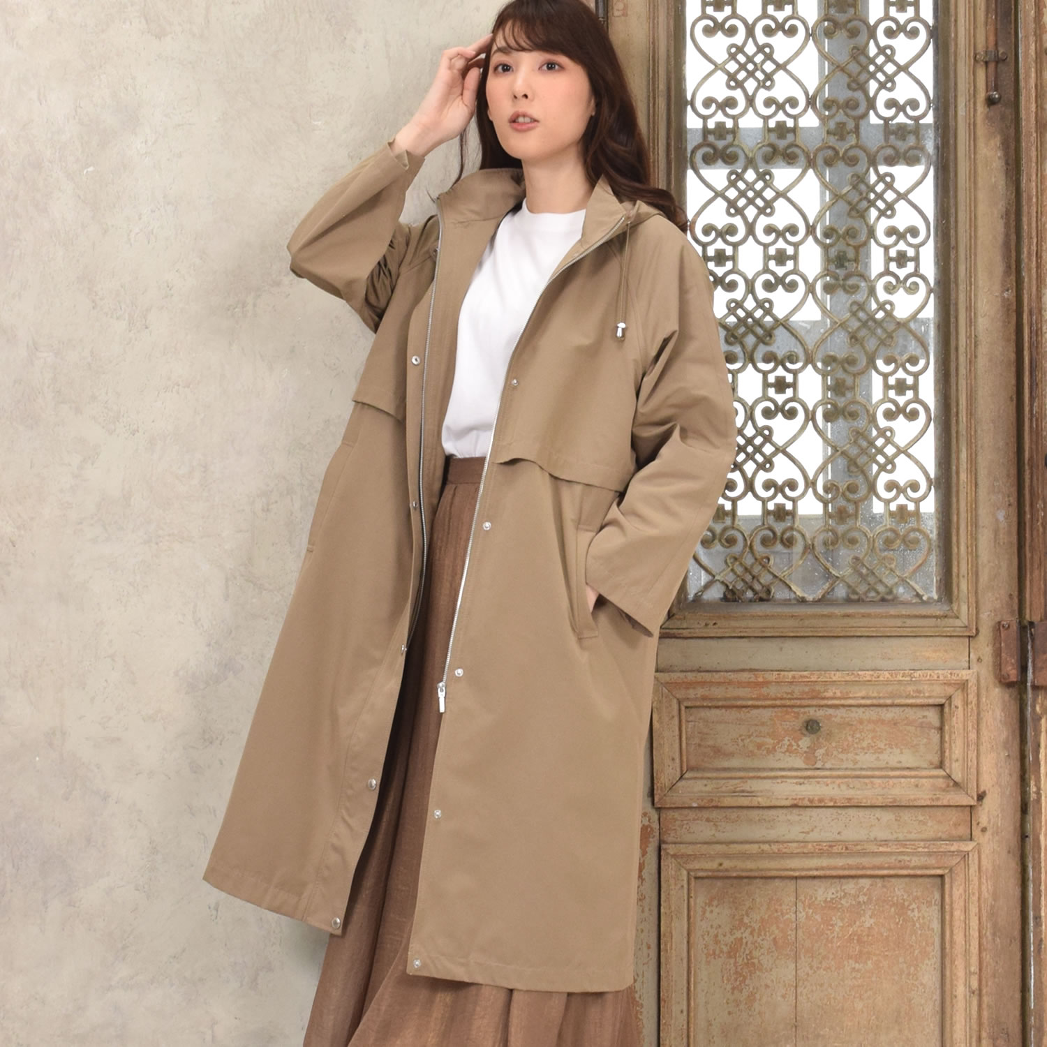 楽天市場】モッズコート ライナー付き（カラーカーキグリーン