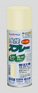 アトムハウスペイント（塗料/ペンキ)水性スプレー　300MLハニークリーム