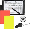 用具 審判 フットサル 審判用品 鉛筆 レコードカード 小冊子 赤と黄色のカード 審判 レフリー小物 警告カード 審判カード セット