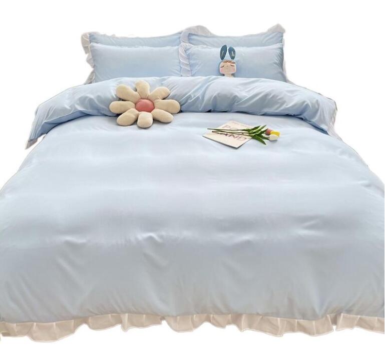 マットレ ふとんカバー ベッドカバー 150*200 布団カバーセット 掛け布団カバー 3点セット 姫系 掛け布..