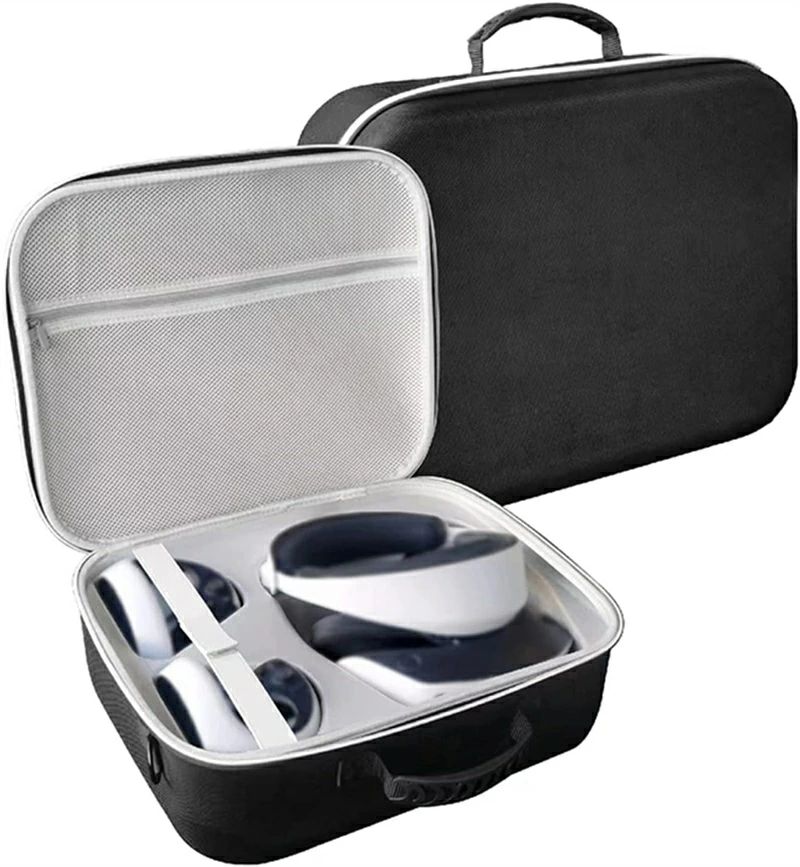 耐衝 全面保護 持ち運びやすい アクセサリー収納 小物収納可能 キャリングケース VR収納 VR2 PS5 保護ケース バッグ 収納ケース