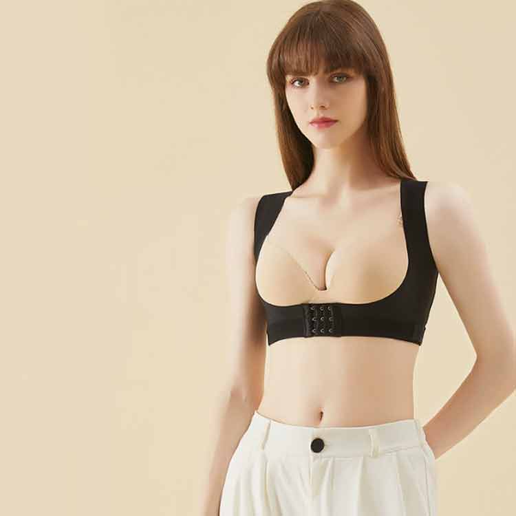 コル 肩甲骨サポーター 巻き肩シェイパー レディース 背筋ベルト 女性用 猫背 姿勢ベルト バスト 巻き肩 姿勢サポーター ベルト hayashop-10044511 hayashop サンプル画像3
