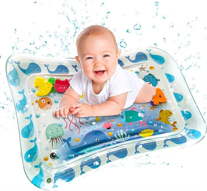 海洋動物 室内遊び おもちゃ 知育 プール タミータイム うつぶせ 練習 腹ばい ベビー マット 腹ばい 子供 プレイマット 赤ちゃん