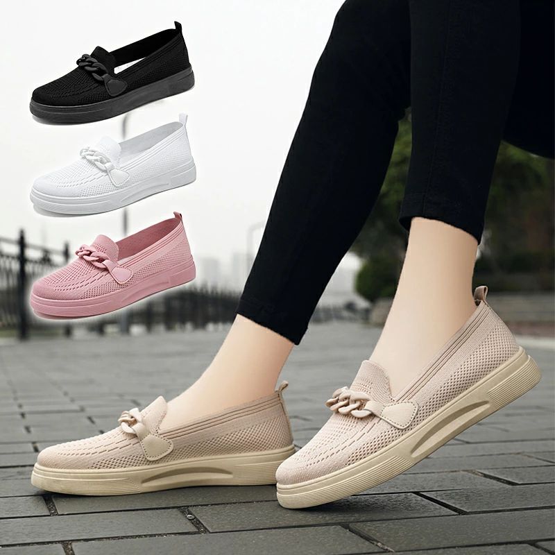 ナースシュー 厚底スリッポン 軽い 軽量 スリッポン 靴 レディース スリッポン スニーカー ナースシュ..