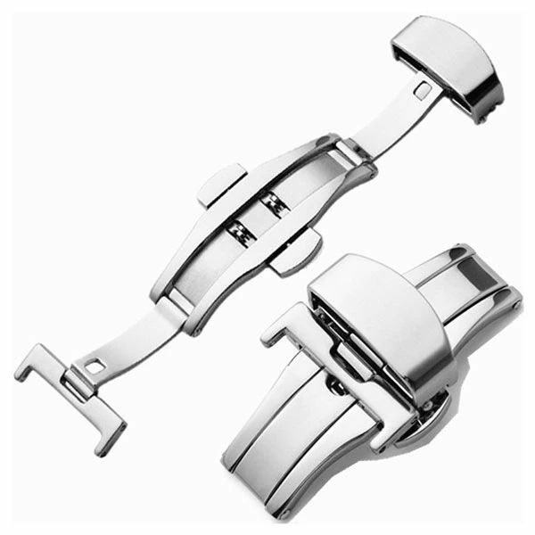 ... プッシュボタン バックル バンド 腕時計 時計バンド 時計ベルト 時計バックル 22mm 20mm 18mm 16mm 14mm Dバックル ベルト