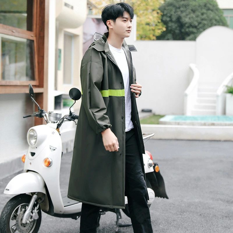 防風 防水 ロング レインポンチョ 雨具 自転車 バイク レインウェア 超撥水 リュック対応 男女兼用 大きいサイズ レインコート