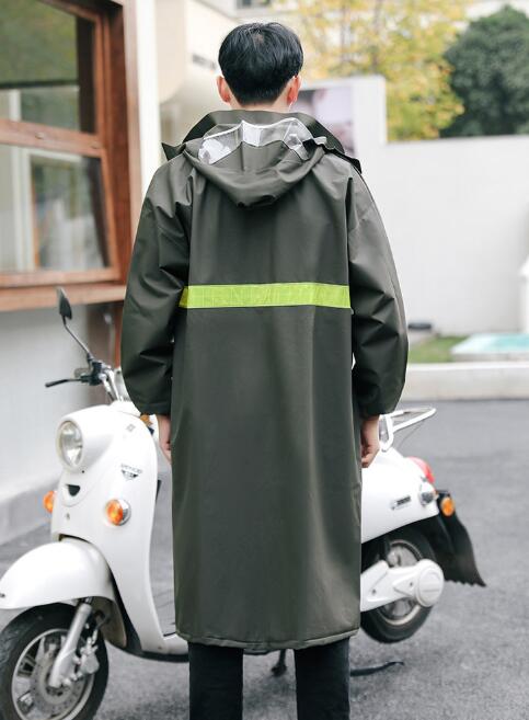 防風 防水 ロング レインポンチョ 雨具 自転車 バイク レインウェア 超撥水 リュック対応 男女兼用 大きいサイズ レインコート