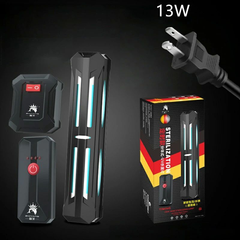 IP タイマー付き 水槽ライト 水中殺菌灯 水槽用 水下 水族館 消毒 紫外線 コケ抑制 UVカットガラス採用 水族館UVライト UVライト