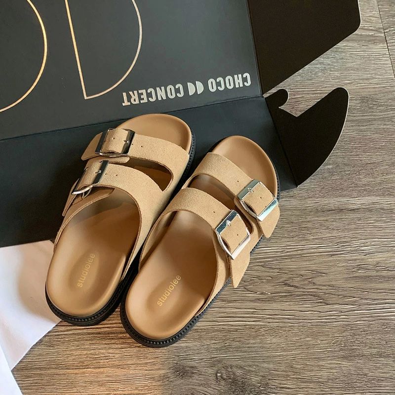 サマー 美脚 カジュアル 夏 ガールズ 蒸れ軽減 軽量 快適 歩きやすい おしゃれ 厚底 スリッパ ファッションサンダル レディース