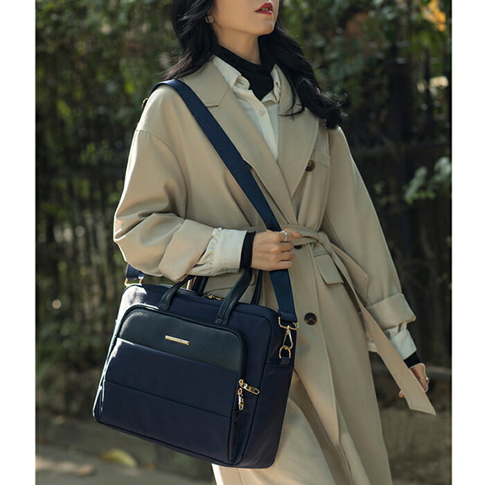 ショルダーバッグ カバン 大容量 収納 多機能 パソコンケース 2WAY 軽量 PCバッグ パソコンバッグ お仕..