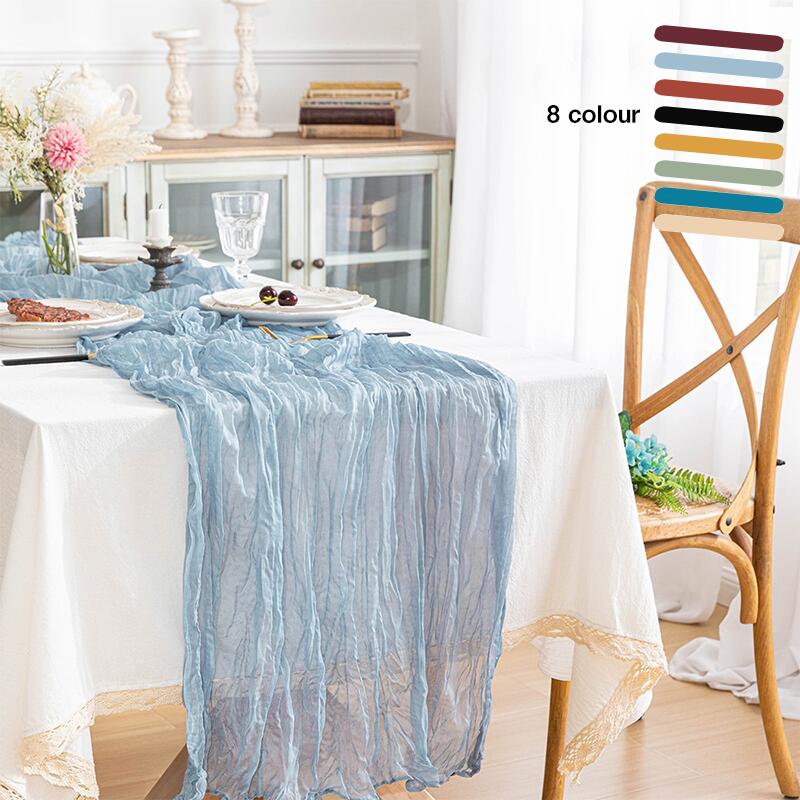 テーブ 真ん中 撮影用背景布 お誕生日 90*300cm 90*180cm 中央 薄い テーブルクロス おしゃれ 飾り布 テーブルランナー 結婚式