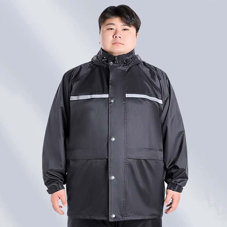 大きいサイズ レインコート 2点セット レインウェア 上下セット メンズ レディース レインスーツ 作業着 長袖 ジャケット