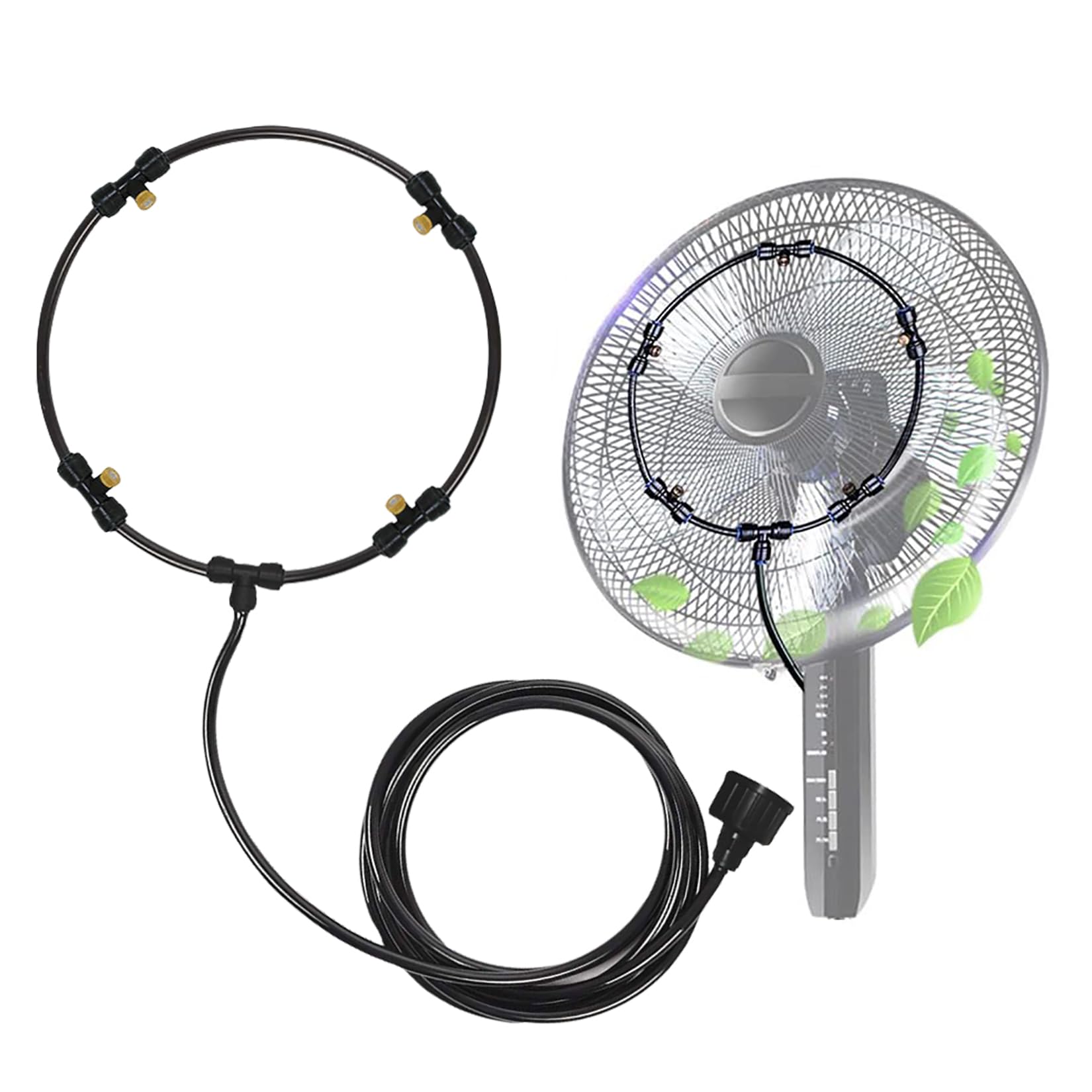 ミスト ツール DIY 散水 夏 対策 冷却システム ファンキット ガーデニングシャワー 霧吹き 散水用具 屋..