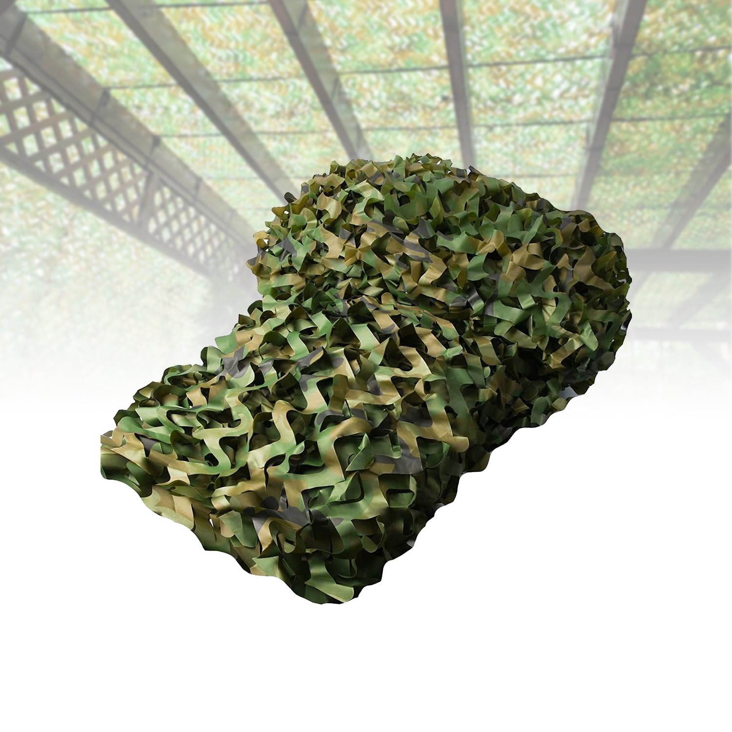 野 キャンプ 目隠し 風通し 日除け サンシェード 迷彩カバー カモフラネット ギリーネット サイレント偽装網 迷彩ネット 迷彩柄