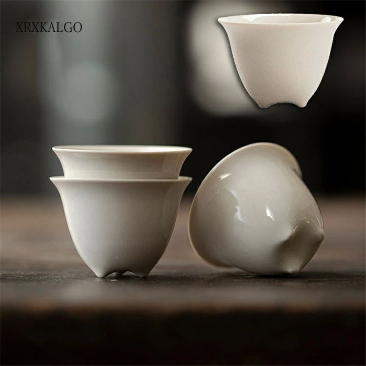 プ お祝い 来客 リビング 普段使い 優雅 手描き 磁器 急須 お茶用品 釉下彩 茶碗 1個/2個/4個 湯呑み 50ml ポイント10倍!」湯呑