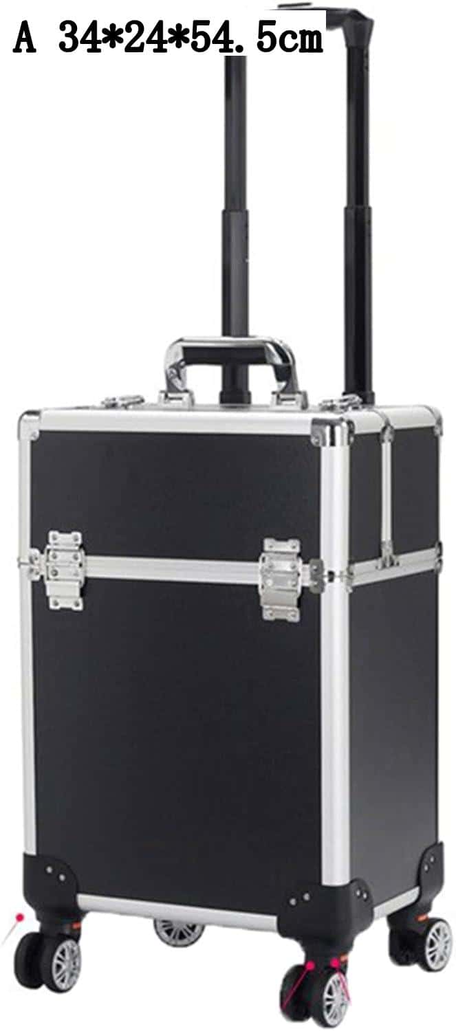 機能的ケース コスメ収納 旅行用 美容師用 化粧品入れ 大容量 キャリーケース