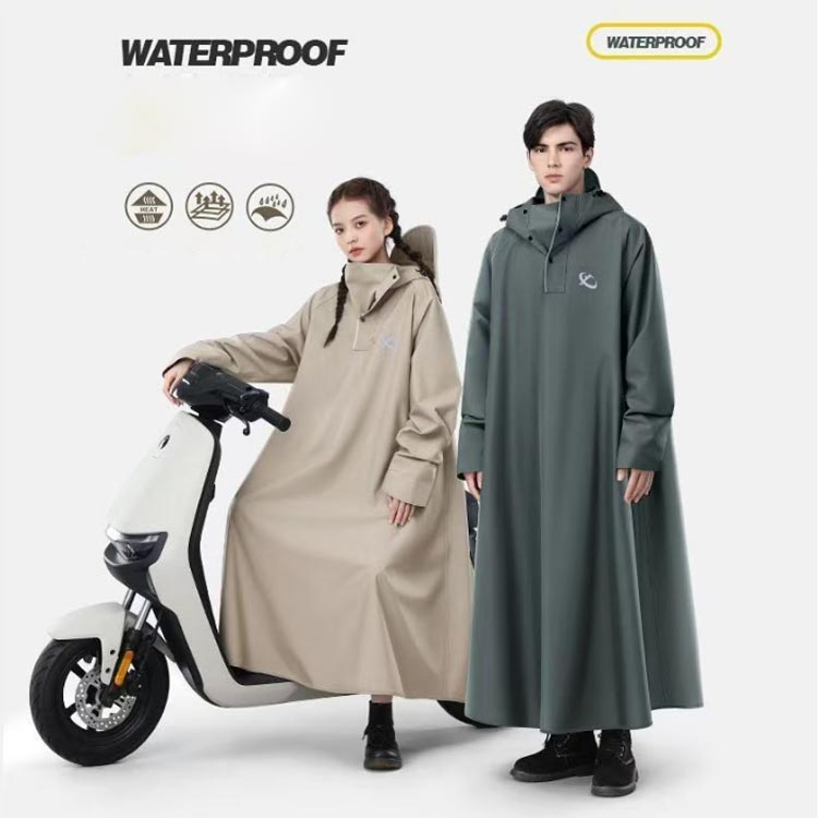 男女兼用 リュック対応 原付ポンチョ 梅雨対策 レインコート 軽量 防雨 レインポンチョ レインコート 防風 ロング メンズ 雨具