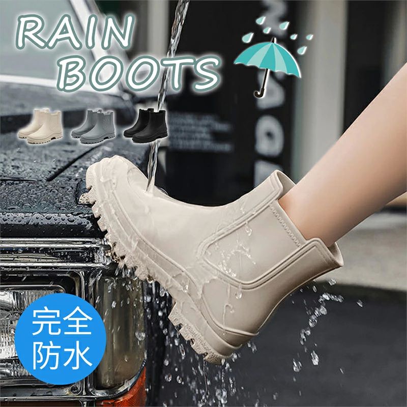 ガ 履きやすい 作業 釣り 雨対策 晴雨兼用 通勤 通学 歩きやすい 完全防水 軽量 おしゃれ 雨靴 レディース 長靴 レインシューズ