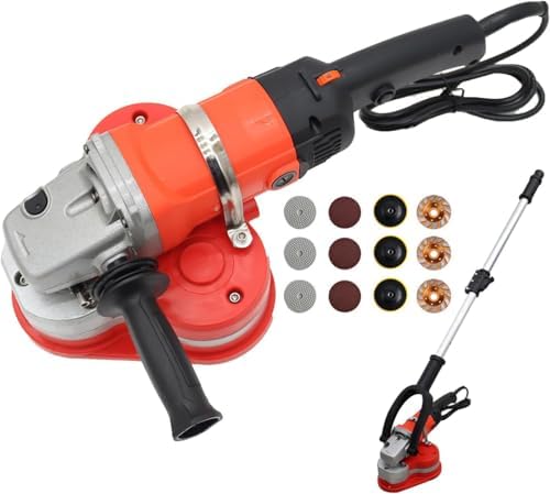電動トロウェル 110V 3頭 パワートロウェル 6速調整 コンクリート研磨機 セメント ...