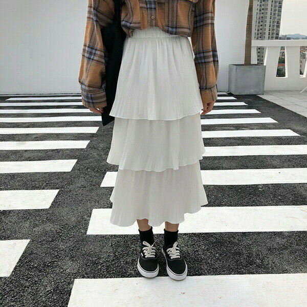 レディース 春服 フリルスカート ロング丈 フレアスカート 旅行 レディース Aラインスカート ハイウエスト ミモレ丈 ウエストゴム シルエット カジュアル 春夏コーデ 連休 お出かけ 通学 デート お花見 カワイイ 送料無料 hayashop-10091363 hayashop サンプル画像3