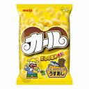 明治 カールうすあじ68g　サクサクッとした食感とコクとうまみが深まって、カールがリニューアル登場！和風だしのうまみをひきたてて、奥行きのある風味豊かな味わいに仕上げています。お菓子 おかし 美味しいお菓子