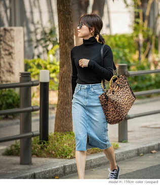 【在庫限り・残りわずか】トートバッグ レオパード ヒョウ柄 レディース 大人 【PODLAS ポドラス】/バッグ・小物・雑貨 レディースバッグ バッグ レディース HAYNI ヘイニ 旬カラー バンブー/