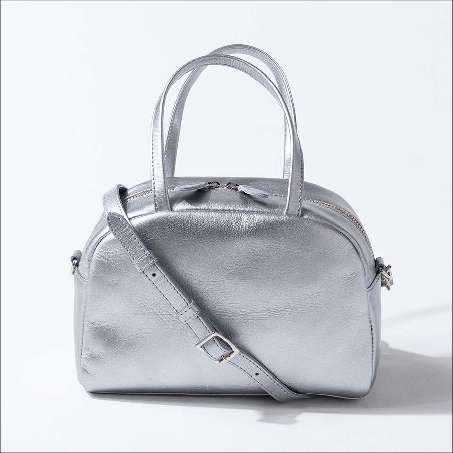 【送料込】 楽天市場】2way 本革（カラーシルバー ショルダーバッグ バッグ