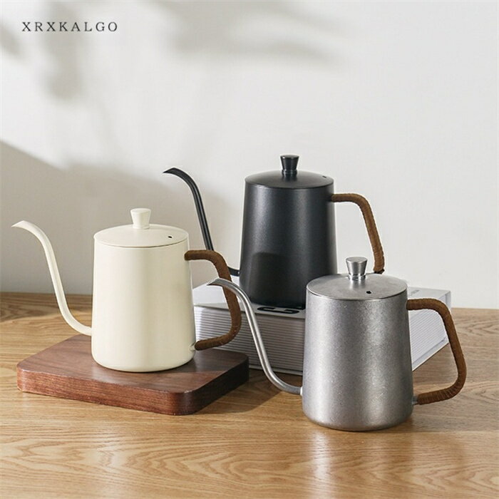 【スーパーDEAL10%ポイントバック&2点以上15%OFF】コーヒードリップポット フタ付き 600ml 304ステンレス製 細口 ポット ドリップコーヒー 点滴 雑貨 キッチン 細口ポット おしゃれ ドリップポット コーヒーやかん キャンプ用 コーヒー器具