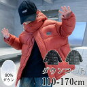 【時間限定10%OFF】ダウンコート 子供服 キッズ男の子 ダウンジャケット 90%ダウン フェイクレイヤード アウター キッズ ジャケット子供服 上着 ミドル...