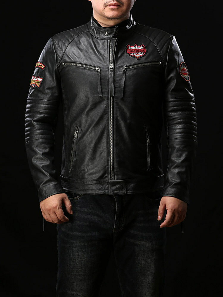レザージャケット ライダースジャケット 牛革 バイクジャケット 本革 革ジャンS〜4XL 本革ジャケット ブラウン カウレザー 父の日 アウター ライダース防風 防寒 レザー お洒落 メンズ 大きいサイズ