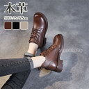 【Fashion THE SALE 20%OFF】本革 ショートブーツ 牛革 レディース ウエスタンブーツ ローヒール 3.5cm 編み上げブーツ 袴 ハイカッ...
